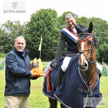 Philip Spivey is victorious in the British Horse Feeds Speedi-Beet Horse of the Year Show grade C Qualifier at Bicton Arena Philip Spivey is victorious in the British Horse Feeds Speedi-Beet Horse of the Year Show grade C Qualifier at Bicton Arena